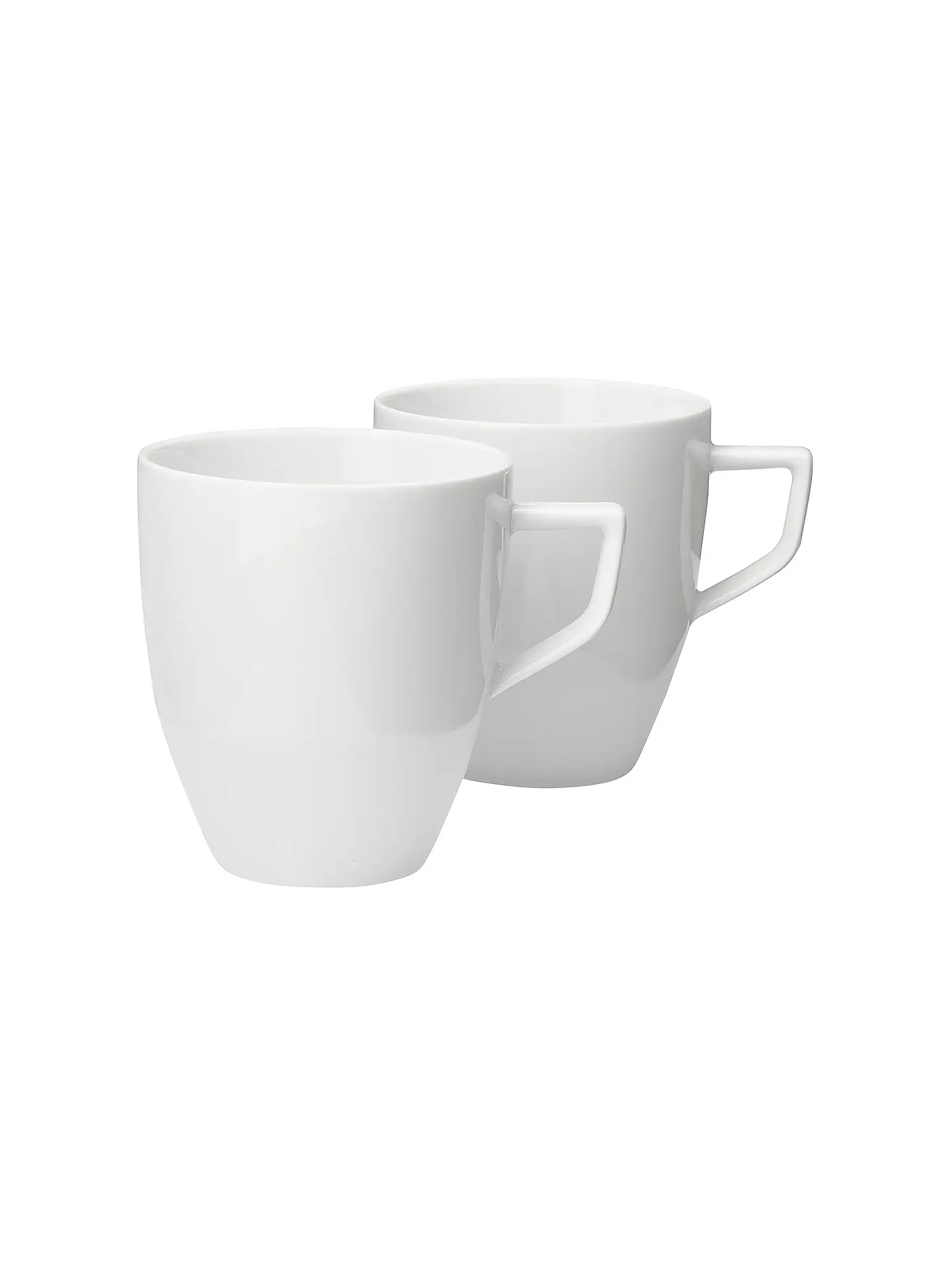 JOOP | Henkelbecher 2er Set 0,34l Single Cornflower Weiss | 